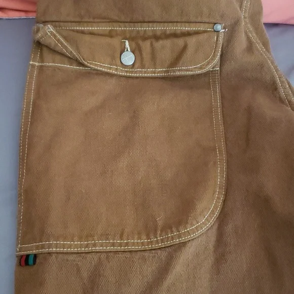 Vintage 90's Cross Colours Denim Baggy Shorts Made in USA